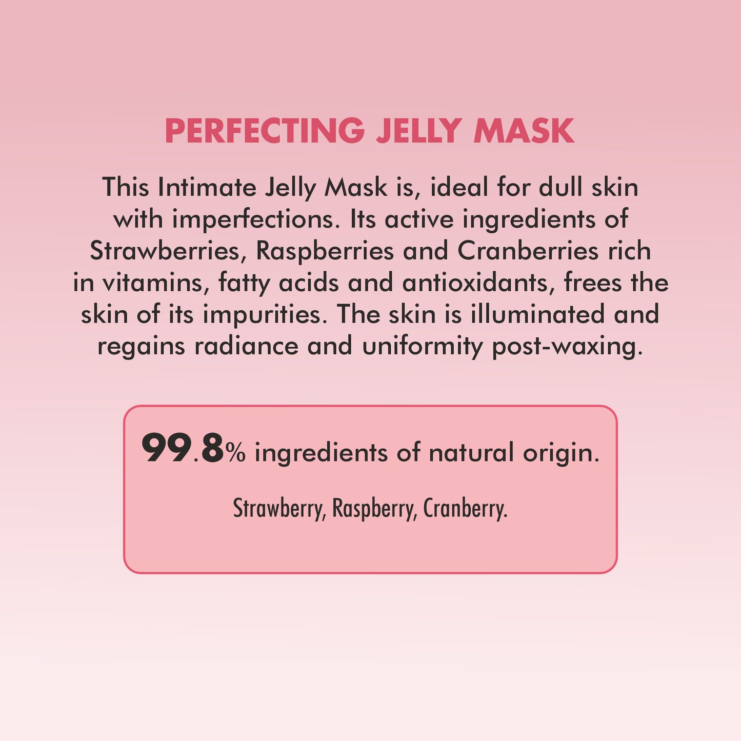 Cirepil Yona Intimate Perfecting jelly mask - 390g
