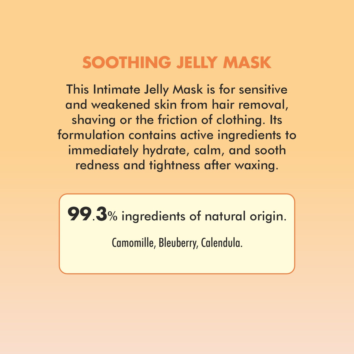 Cirepil Yona Intimate Soothing jelly mask - 390g