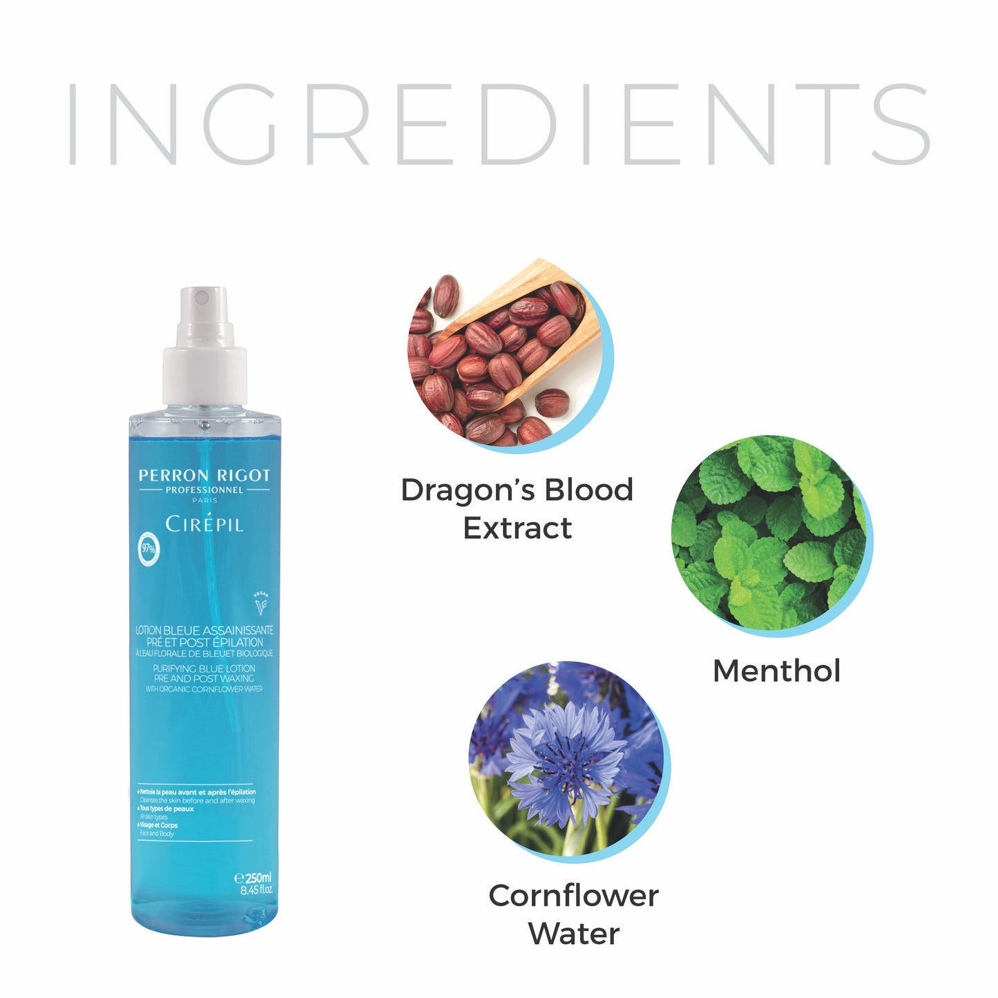 Cirepil Purifying Blue Lotion - 250 ml