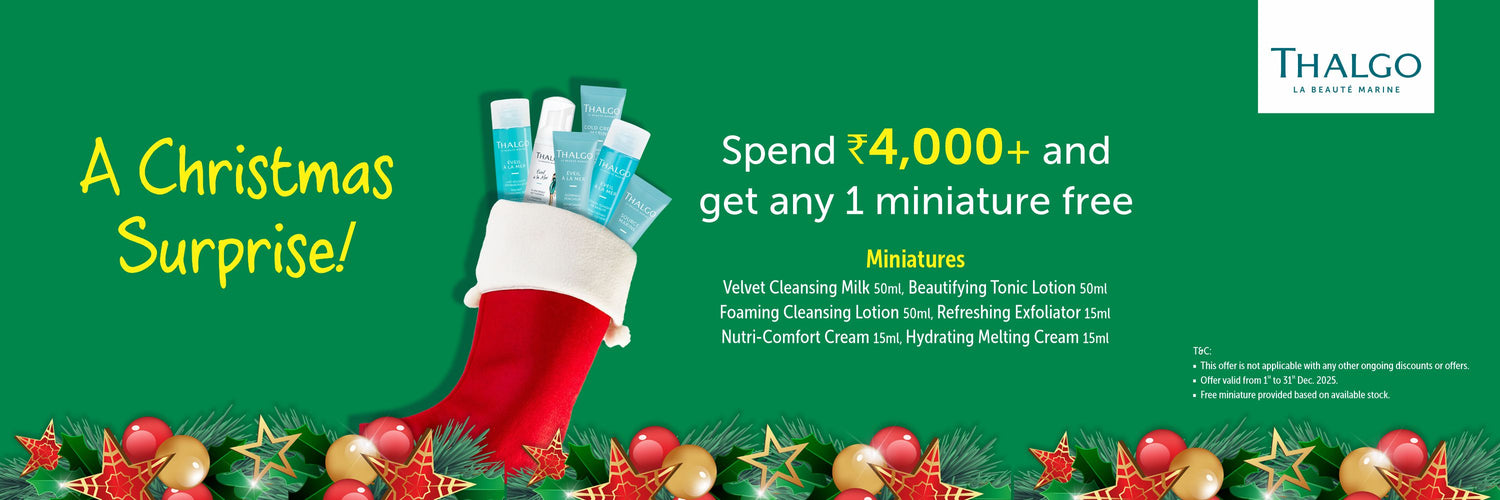Thalgo Christmas Offer Banner