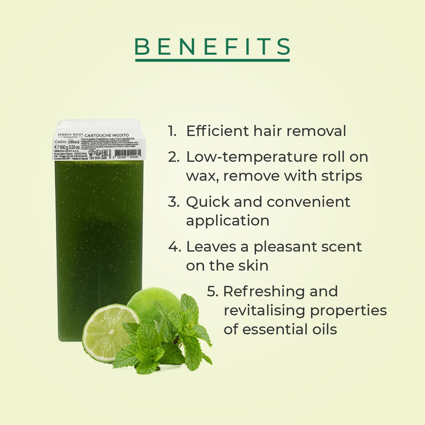 Cirepil Mojito Cartridge - Fresh Mint - 36 x 100g (3.6 Kg)