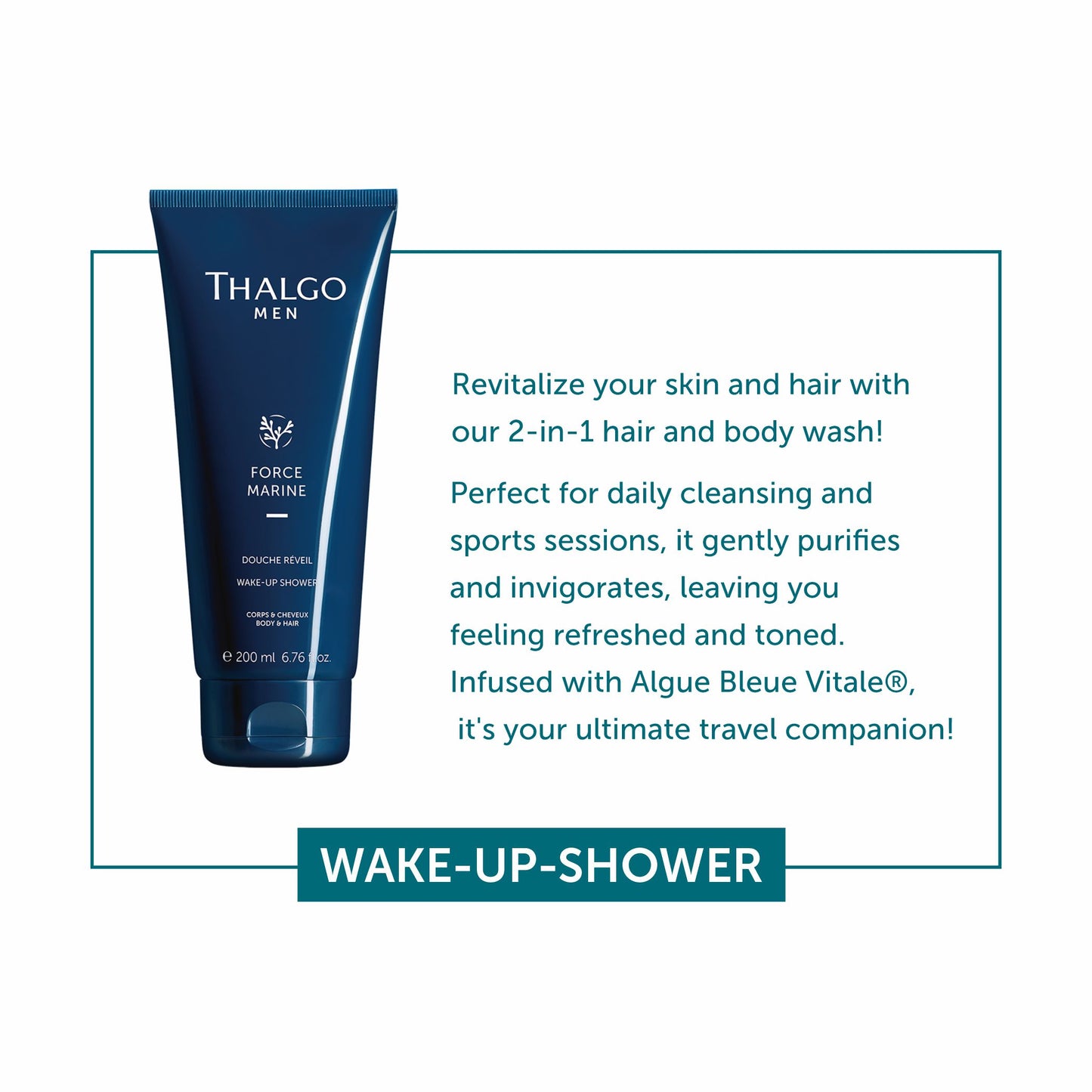 Thalgo Wake-Up Shower Gel - 200ml