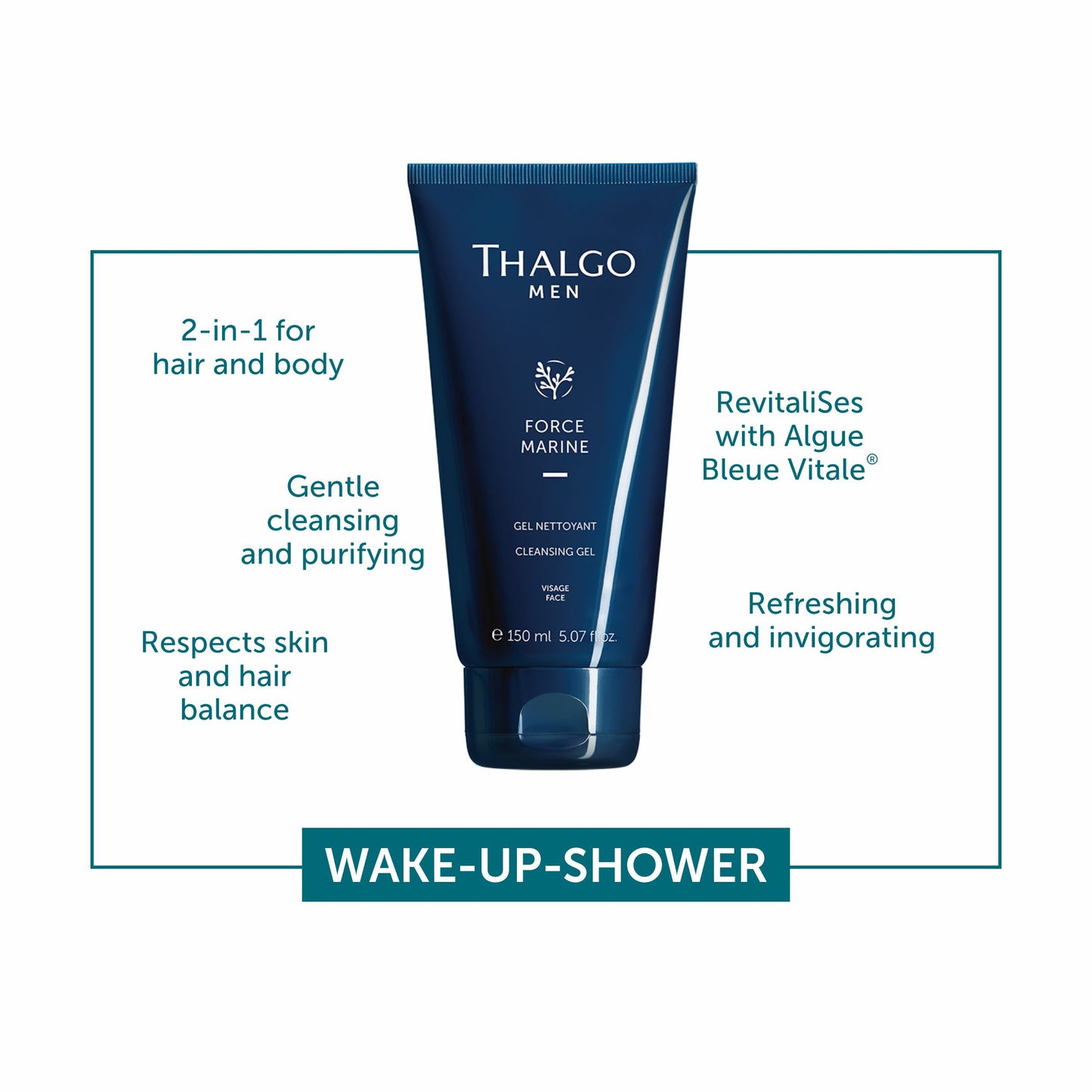 Thalgo Wake-Up Shower Gel - 200ml