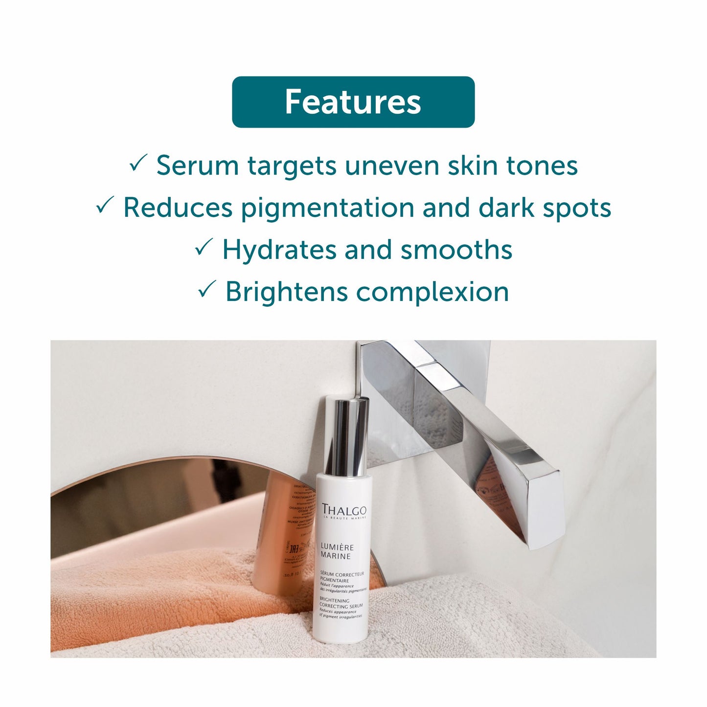 Thalgo Brightening Correcting Serum - 30ml