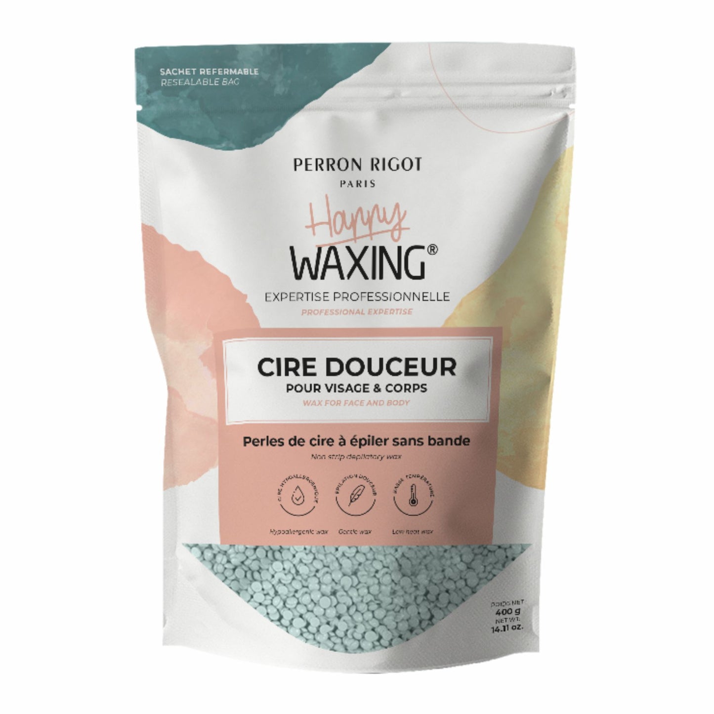 Perron Rigot Cire Douceur Soft Creamy Bead Wax for Sensitive Skin - 400g