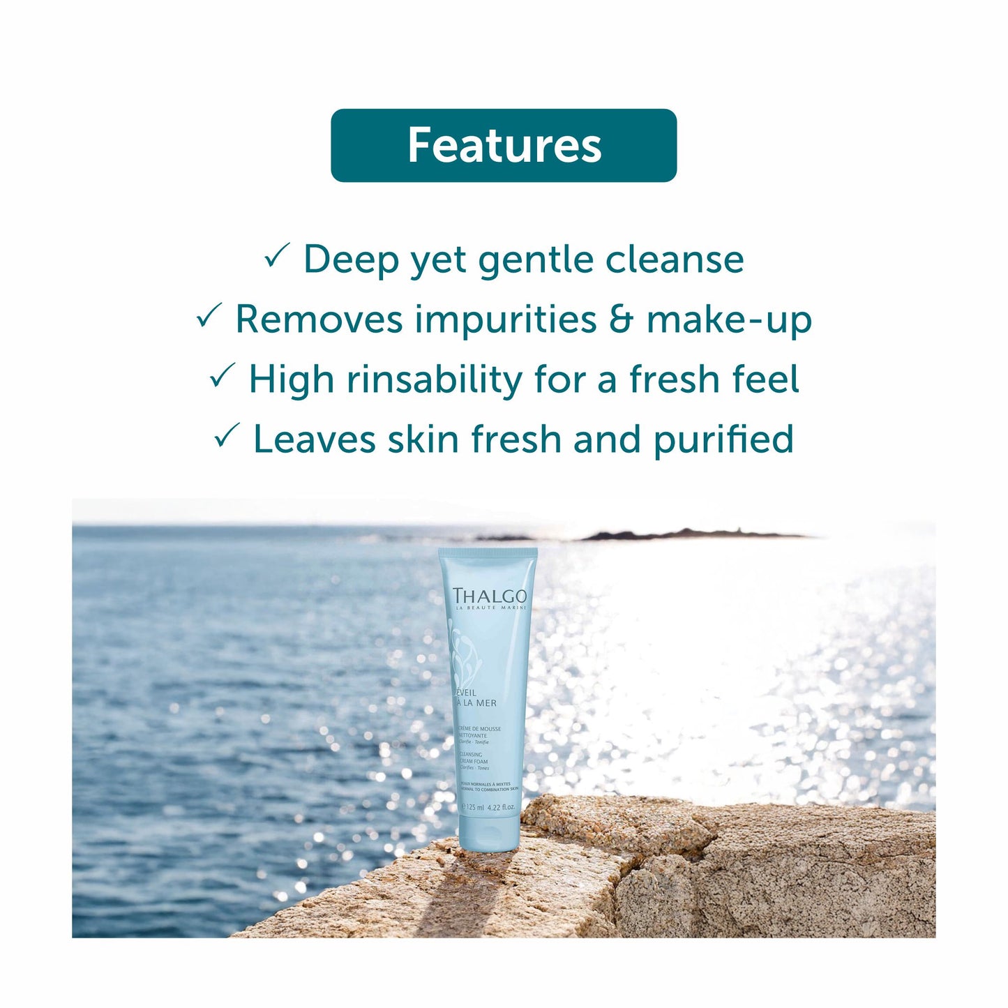 Thalgo Cleansing Cream Foam - 125ml