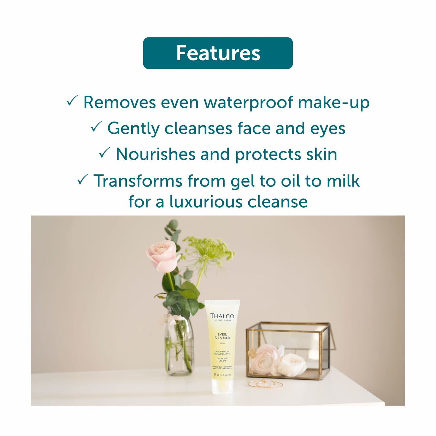 Thalgo Cleansing Gel Oil - 125ml