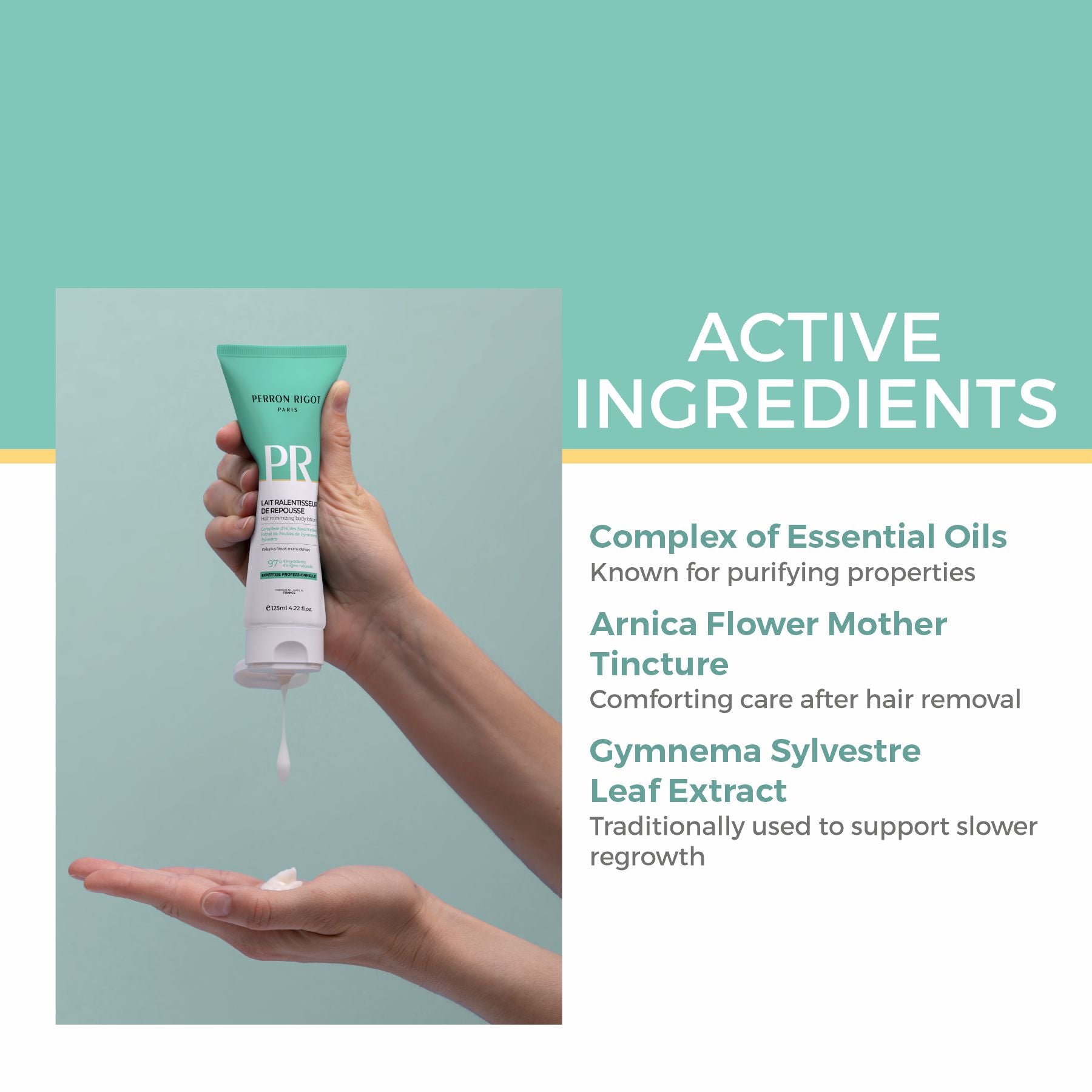 active ingredients skincare product by perron rigot