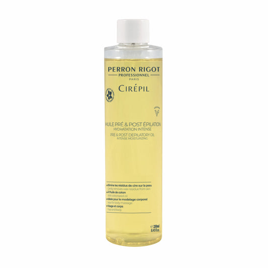 Cirepil Pre & Post depilatory Oil - Jasmin fragrance oil - 250 ml