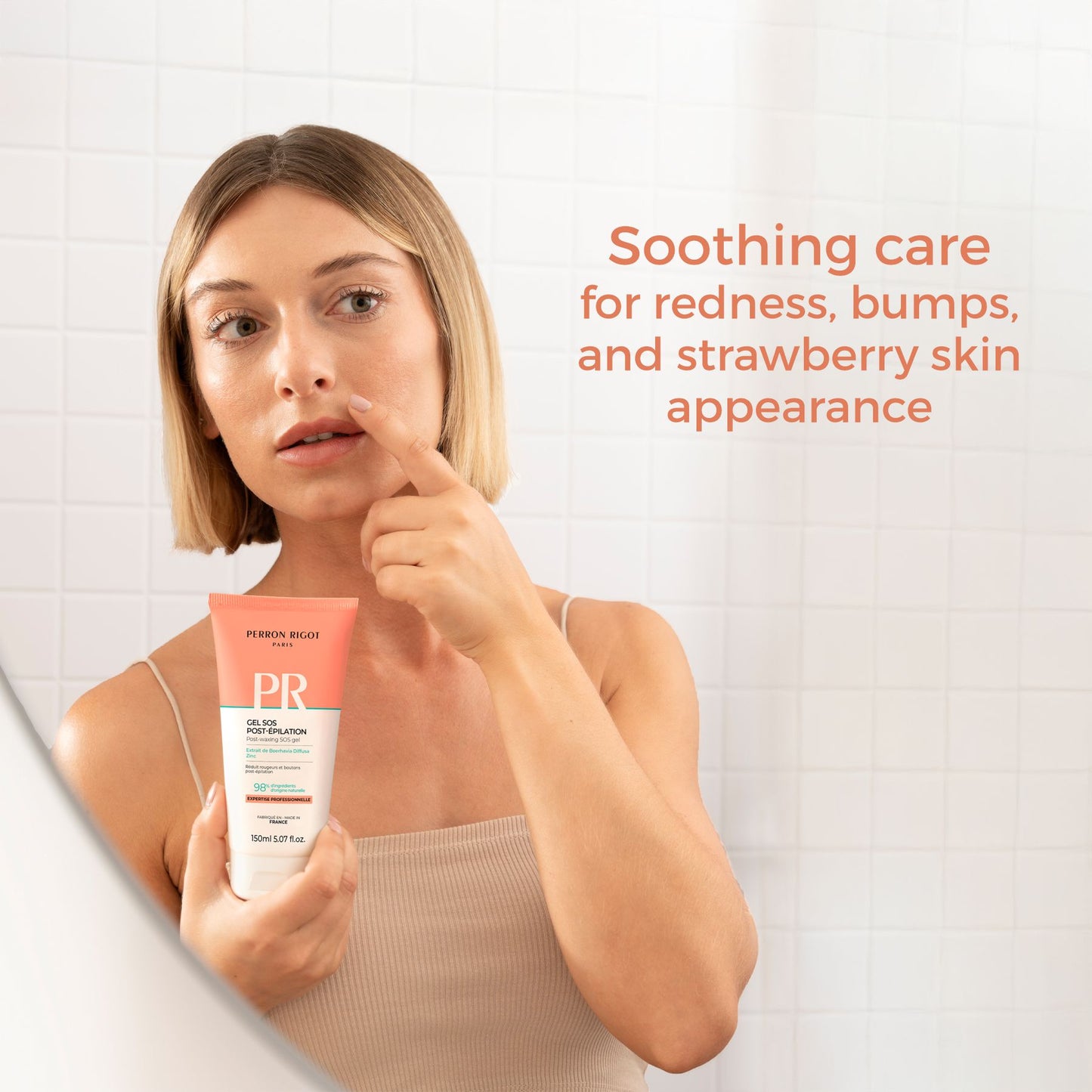 skin care for redness and bumps by perron Rigot