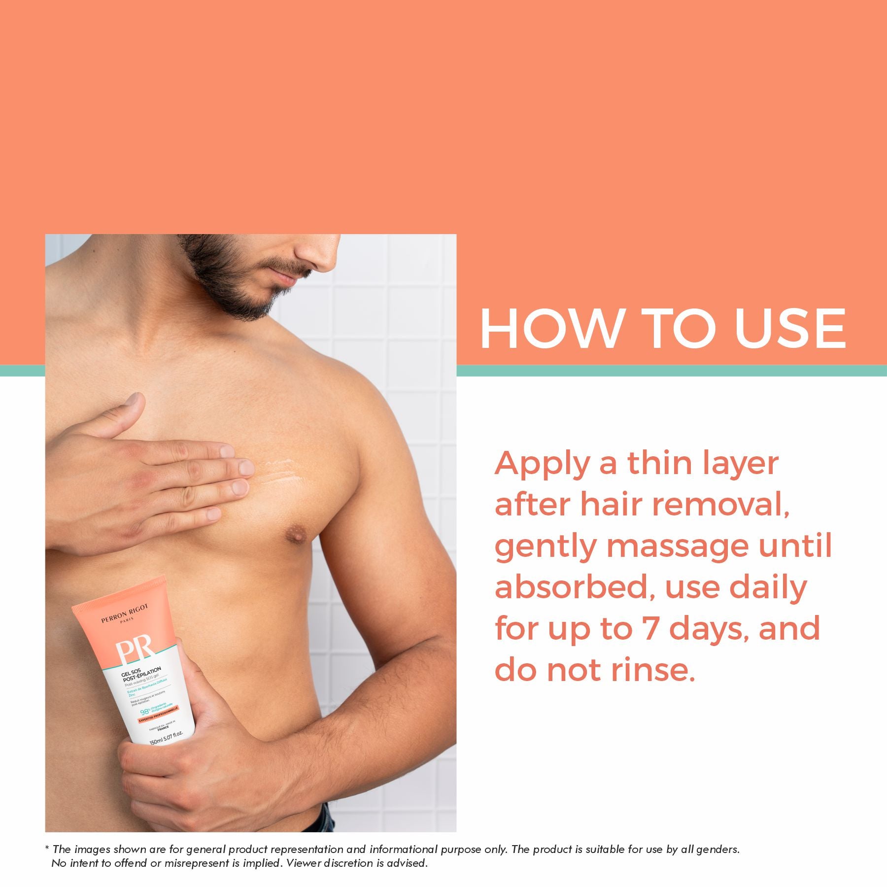 How to use Hair Removal By perron Rigot