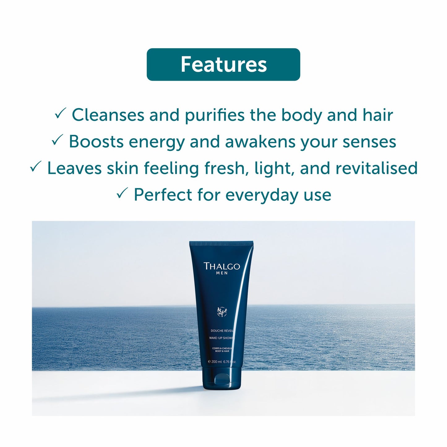 Thalgo Wake-Up Shower Gel - 200ml