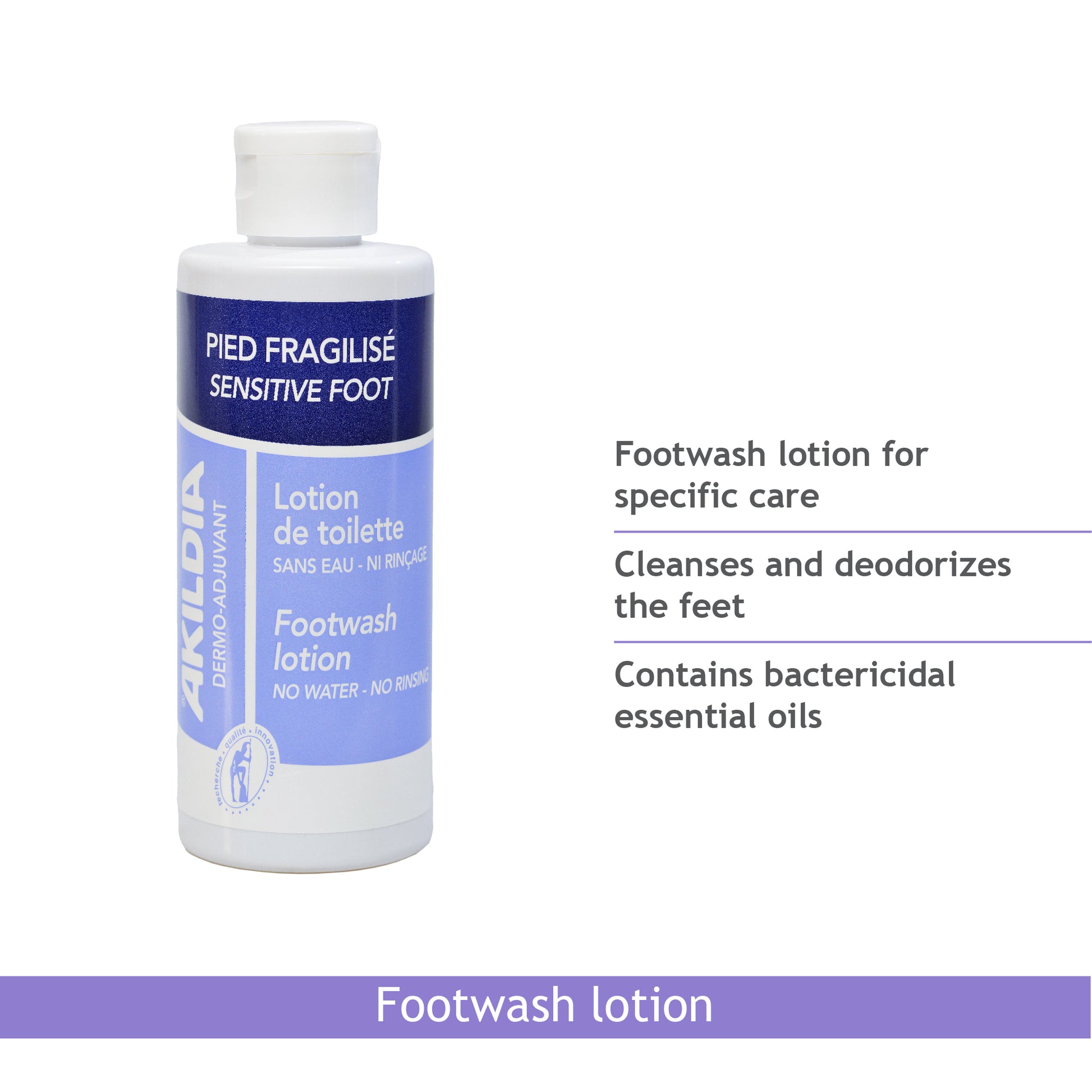 AKILEÏNE Footwash Lotion - Sabnatural